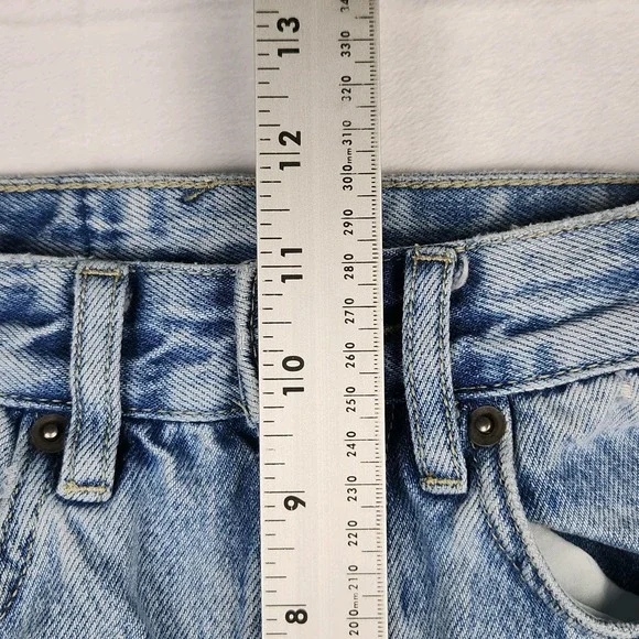 Ksubi Jeans Womens Size 23 Playback Authentik Kut Out High Rise Blue Denim